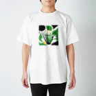 Mana AのカラフルTillandsia Regular Fit T-Shirt