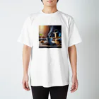 chan-takehaniの朝の光の中で Regular Fit T-Shirt