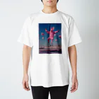 jumping animalのjumping pigs Regular Fit T-Shirt