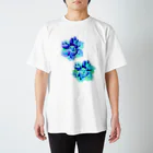 花色蓮人の氷漬けの花 Regular Fit T-Shirt