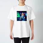 ボールボーイの猫とサッカー Regular Fit T-Shirt