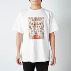 NatureDesignStoreのフラワーチルドレン フラワー Regular Fit T-Shirt