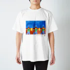 ひたちアートプロジェクト　Hitachi Art Projectの第8回公募展　うねどりまい Regular Fit T-Shirt