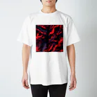 AI Fantasy Art Shopのart of fire① Regular Fit T-Shirt