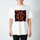 AI Fantasy Art Shopのart of fire⑤ Regular Fit T-Shirt