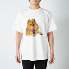 シェルティのまろんこちゃんのまろんこちゃん スタンダードTシャツ