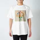 ひちゃんのお絵描きのお絵描き花束 Regular Fit T-Shirt