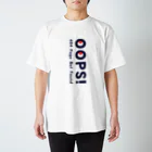 QROOVYのエラーコード Oops! 404 page not found 10 スタンダードTシャツ