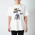 絵本作家・はまのゆかのワイアーフォックステリアとカメラ Regular Fit T-Shirt