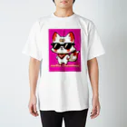 大江戸花火祭りのInariFox CharmMagic～稲荷の狐4 Regular Fit T-Shirt