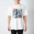 yozoraniyumeoの魔法メイク少女 Regular Fit T-Shirt