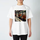 atoyuki_SHOPの電車座席２ スタンダードTシャツ