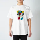 マンボ大福堂の文字ルスーツ Regular Fit T-Shirt