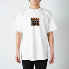 kilkoameaのかわいさ満点おさんぽチワワ兄弟 Regular Fit T-Shirt