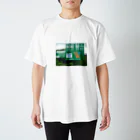 nexco大好き人の新名神高速道路草津JCTの案内標識 スタンダードTシャツ