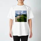 asako=niagaraの空木岳の稜線 スタンダードTシャツ