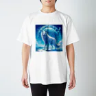 forecastの白いオオカミ Regular Fit T-Shirt