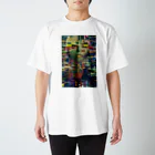 Blue planetのvol.4 glitch スタンダードTシャツ