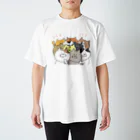 まみむのニャンニャン詰め Regular Fit T-Shirt