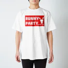 BUNNY PARTYのうさぎはぴょん Regular Fit T-Shirt