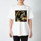 浮世絵愛の宝箱x女子高校生 Regular Fit T-Shirt