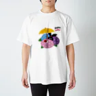 るんるんshopのあじさい Regular Fit T-Shirt