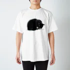 kinako-japanのこわがりなくつしたねこ Regular Fit T-Shirt