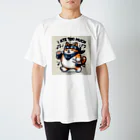 Onkakaka shopのたべねこToo much スタンダードTシャツ