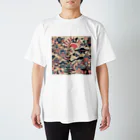 saoc11039の伝統美 Regular Fit T-Shirt