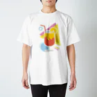 ネコノメのたからものばこのトロピカルカクテル Regular Fit T-Shirt