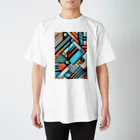 noririnoのVibrant Splash Regular Fit T-Shirt