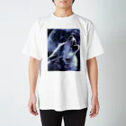 トトロの気まぐれの狼の夜空 Regular Fit T-Shirt