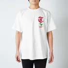 TEKINYANの薔薇のTマーク  スタンダードTシャツ