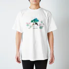 fig-treeの雷鳥と出会う夏山 スタンダードTシャツ