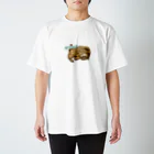 猫アルバム 〜猫好きさん集まれ！猫グッズも紹介〜のごろ～んちょびくん スタンダードTシャツ