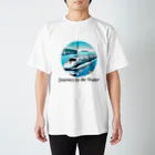 チェリモヤの新幹線 水辺の旅 01 Regular Fit T-Shirt