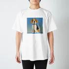 cha-Nのびーぐる Regular Fit T-Shirt