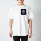 夜猫クロマルくんショップの物流魂 Regular Fit T-Shirt