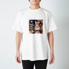 tamakakaのキツネの嫁入り Regular Fit T-Shirt