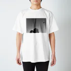 kuramのショップのモノクロ東京 Regular Fit T-Shirt