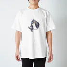 JINGUJIの誰も傷つけたくないサメ(ヤスリがけ) Regular Fit T-Shirt