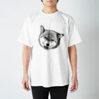 K O （けい・おー）のグッズの柴犬まるくん Regular Fit T-Shirt