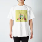 Aloha for AinaのRainbow_Good Vibes Only スタンダードTシャツ