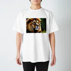 ジャパネットケフィアの 百獣の王ライオン Regular Fit T-Shirt