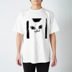 ★猫のお店のしろぬき★猫(ブラック) Regular Fit T-Shirt