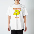 『NG （Niche・Gate）』ニッチゲート-- IN SUZURIのNothing Is Real.（黄色） スタンダードTシャツ