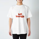 Lofi LoungeのLofi Lounge 赤 スタンダードTシャツ