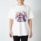 はるちゃん|AIイラスト垢のうさぎ年生まれ うさ美 Regular Fit T-Shirt