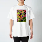 動物絵 Jamanakocic storeのイケメンゴリラグッズ Regular Fit T-Shirt