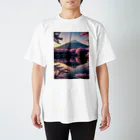 syaspのmount-Fuji Tシャツ　 スタンダードTシャツ